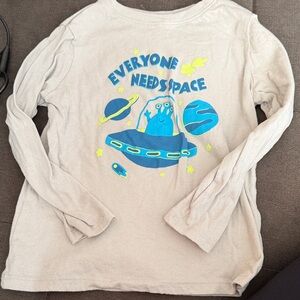 Bogo Long Sleeve Space Graphic Tee